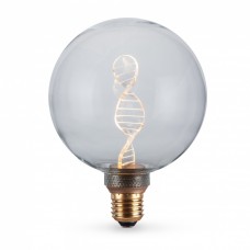 Лампа світлодіодна E27, 3.5 Вт, 1800K, G125, Videx Filament, 130 Лм, 220V (VL-DNA-G125-C)