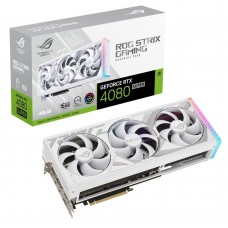 Видеокарта GeForce RTX 4080 SUPER, Asus, ROG GAMING (White), 16Gb (ROG-STRIX-RTX4080S-16G-WHITE)