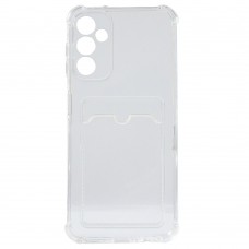 Бампер для Samsung Galaxy A14 4G/A14 5G (SM-A145/SM-A146), with pocket, Transparent
