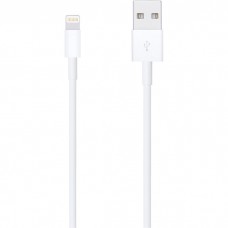 Кабель USB - Lightning, 1 м, Apple (A1480), White (MUQW3ZM/A)