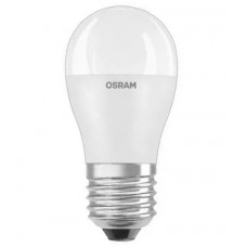 Лампа світлодіодна E27, 7.5 Вт, 3000K, P75, Osram, 800 Лм, 220V (4058075624191)