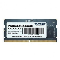 Пам'ять SO-DIMM, DDR5, 8Gb, 4800 MHz, Patriot, 1.1V, CL40 (PSD58G480041S)