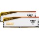 Пам'ять 16Gb x 2 (32Gb Kit) DDR5, 6000 MHz, Patriot Viper Elite 5 RGB TUF, White (PVER532G60C36KT)