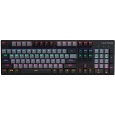 Клавіатура Hator Starfall Rainbow Origin Blue, Black/Grey, USB, механічна (HTK-609-BGB)