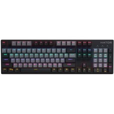 Клавиатура Hator Starfall Rainbow Origin Red, Black, USB, механическая (HTK-608-BGB)