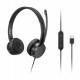 Навушники Lenovo On-Ear, Black (4XD1K18260)