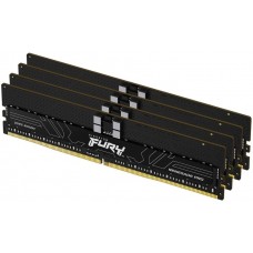 Пам'ять 32Gb x 4 (128Gb Kit) DDR4, 3600 MHz, Kingston Fury Renegade Pro, Black (KF564R32RBE2K4-128)