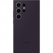 Бампер для Samsung Galaxy S24 Ultra, Silicone Case Dark Violet (EF-PS928TEEGWW)