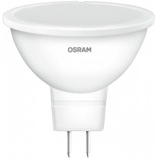 Лампа светодиодная GU5.3, 6 Вт, 3000K, MR16, Osram, 480 Лм, 220V (4058075689206)
