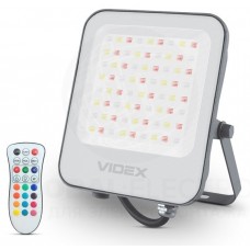 Прожектор LED, Videx, Grey, 50 Вт, RGB (VL-F3-50-RGB)