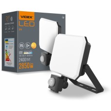 Прожектор LED, Videx F3, Black, 30 Вт, 2850 Лм (VLE-F3-0305B-S)