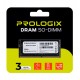 Пам'ять SO-DIMM, DDR4, 8Gb, 2666 MHz, ProLogix, 1.2V, CL19 (PRO8GB2666D4S)