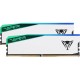 Пам'ять 24Gb x 2 (48Gb Kit) DDR5, 6000 MHz, Patriot Viper Elite 5 RGB, White (PVER548G60C42KW)