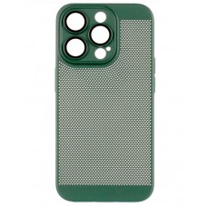 Бампер для Apple iPhone 15 Pro, Green, ColorWay PC Cover (CW-CPCAI15P-GN)