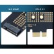 Плата-адаптер Fenvi SSD-X1, PCI-E X1, для 1 x SSD M.2 (ключ M, NVMe), поддержка форматов: 2230/2242/