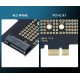 Плата-адаптер Fenvi SSD-X1 з радіатором, PCI-E X1, для 1 x SSD M.2 (ключ M, NVMe), підтримка форматів: 2230/2242/2260/2280/ (PCI-Ex1- M.2 M-key), heat sink