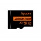 Карта памяти microSDXC, 128Gb, Apacer R100, SD адаптер (AP128GMCSX10U8-R)