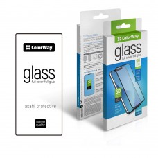 Захисне скло для Samsung Galaxy S24 Ultra (S928), ColorWay, Black, Full Cover & Glue (CW-GSFGSG928-BK)