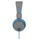 Навушники бездротові JLab JBuddies Studio Kids, Graphite/Blue (IEUHJKSTUDIORGRYBLU6)