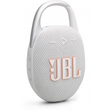 Колонка портативная 1.0 JBL Clip 5 White