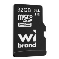 Карта памяти microSDHC, 32Gb, Class10, Wibrand, без адаптера (WICDHU1/32GB)