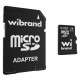 Карта пам'яті microSDXC, 64Gb, Wibrand, SD адаптер (WICDXU1/64GB-A)