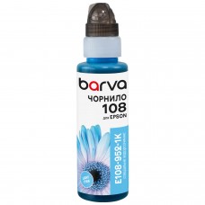 Чорнило Barva Epson 108, Light Cyan, 100 мл, водорозчинне, флакон OneKey (E108-952-1K)
