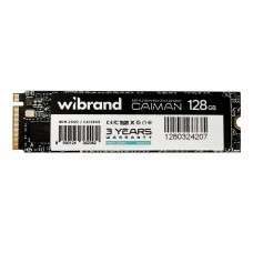Твердотільний накопичувач M.2 128Gb, Wibrand Caiman, PCI-E 3.0 x4 (WIM.2SSD/CA128GB)