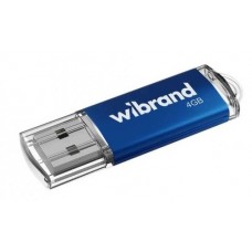 Флеш накопичувач USB 4Gb Wibrand Cougar, Blue, USB 2.0 (WI2.0/CU4P1U)