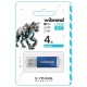 Флеш накопитель USB 4Gb Wibrand Cougar, Blue, USB 2.0 (WI2.0/CU4P1U)
