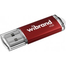 Флеш накопичувач USB 4Gb Wibrand Cougar, Red, USB 2.0 (WI2.0/CU4P1R)