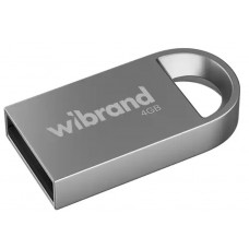 Флеш накопичувач USB 4Gb Wibrand Lynx, Silver, USB 2.0 (WI2.0/LY4M2S)