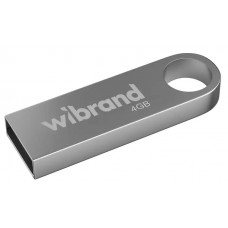 Флеш накопичувач USB 4Gb Wibrand Puma, Silver, USB 2.0 (WI2.0/PU4U1S)