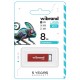 Флеш накопитель USB 8Gb Wibrand Chameleon, Red, USB 2.0 (WI2.0/CH8U6R)