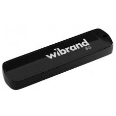 Флеш накопичувач USB 8Gb Wibrand Grizzly, Black, USB 2.0 (WI2.0/GR8P3B)