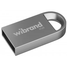 Флеш накопичувач USB 8Gb Wibrand Lynx, Silver, USB 2.0 (WI2.0/LY8M2S)