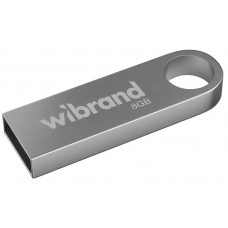 Флеш накопичувач USB 8Gb Wibrand Puma, Silver, USB 2.0 (WI2.0/PU8U1S)