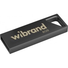 Флеш накопичувач USB 8Gb Wibrand Stingray, Grey, USB 2.0 (WI2.0/ST8U5G)
