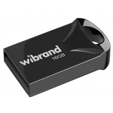 Флеш накопитель USB 16Gb Wibrand Hawk, Black, USB 2.0 (WI2.0/HA16M1B)