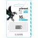 USB Flash Drive 16Gb Wibrand Hawk Silver (WI2.0/HA16M1S)