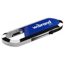 Флеш накопичувач USB 32Gb Wibrand Aligator, Blue, USB 2.0 (WI2.0/AL32U7U)