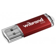 Флеш накопитель USB 32Gb Wibrand Cougar, Red, USB 2.0 (WI2.0/CU32P1R)