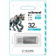 Флеш накопитель USB 32Gb Wibrand Cougar, Silver, USB 2.0 (WI2.0/CU32P1S)