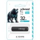 Флеш накопитель USB 32Gb Wibrand Grizzly, Black, USB 2.0 (WI2.0/GR32P3B)