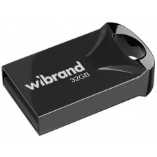 Флеш накопичувач USB 32Gb Wibrand Hawk, Black, USB 2.0 (WI2.0/HA32M1B)