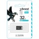 Флеш накопичувач USB 32Gb Wibrand Hawk, Black, USB 2.0 (WI2.0/HA32M1B)