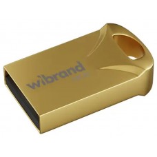 Флеш накопитель USB 32Gb Wibrand Hawk, Gold, USB 2.0 (WI2.0/HA32M1G)
