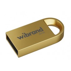 Флеш накопитель USB 32Gb Wibrand Lynx, Gold, USB 2.0 (WI2.0/LY32M2G)