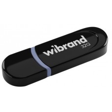 Флеш накопичувач USB 32Gb Wibrand Panther, Black, USB 2.0 (WI2.0/PA32P2B)