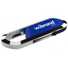 Флеш накопичувач USB 64Gb Wibrand Aligator, Blue, USB 2.0 (WI2.0/AL64U7U)